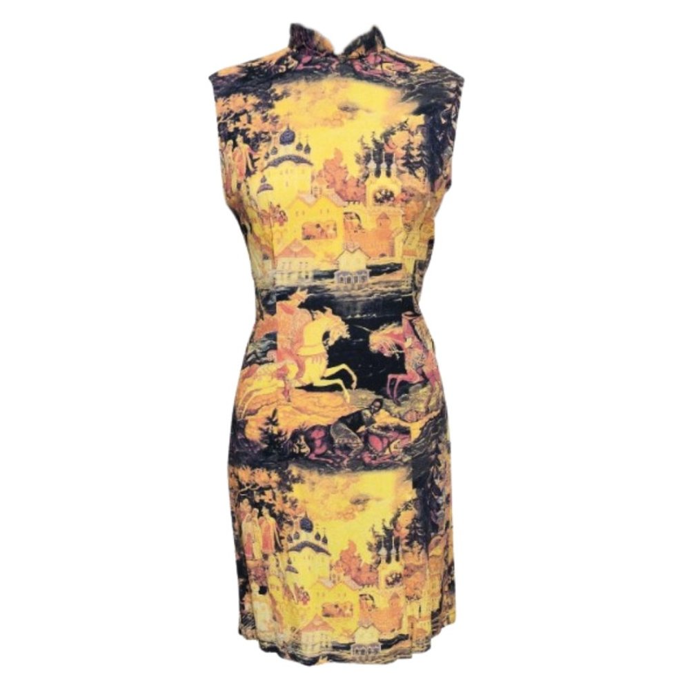 RARE Collectible 2000's Jams World Vintage Dress Tale of Kitezh Women's S/M
